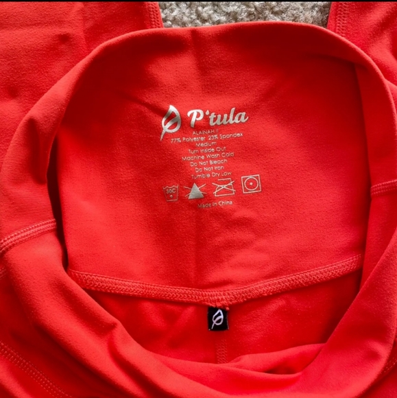 P'tula Alainah II Legging 20" Orange - Picture 6 of 8